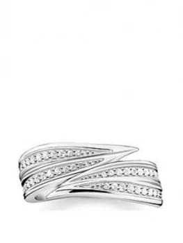 Thomas Sabo Sterling Silver Leaf Ring