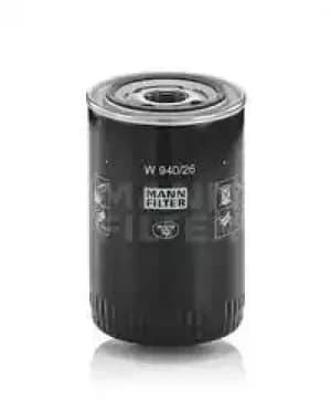 Oil Filter W940/26 By Mann