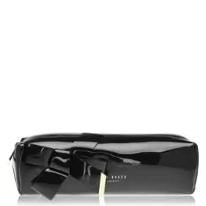 Ted Baker Nikara Knot Bow Brush Case - Black