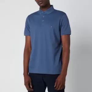 Tommy Hilfiger Mens 1985 Slim Polo Shirt - Faded Indigo - S