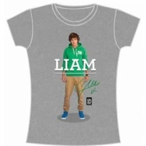 One Direction Liam Standing Pose Skinny Grey TS: Large