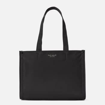 Kate Spade New York Womens Sam Nylon Tote Bag - Black