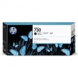 HP 730 Matte Black Ink Cartridge 300ml