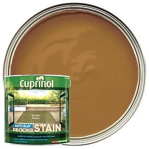 Cuprinol Anti Slip Decking Stain - Golden Maple 2.5L