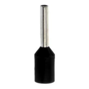 Bootlace Ferrule, Insulated Terminal, Black French Coding 1.5MM X 8F (Pk-500)