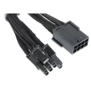 BitFenix Alchemy 6 2-Pin PCIe Extension 45cm - sleeved Black