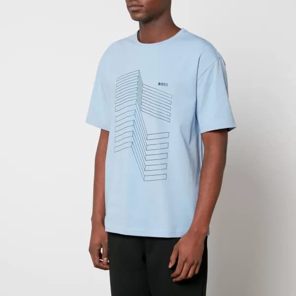 BOSS Green Tee 6 Stretch-Cotton Jersey T-Shirt - M