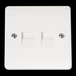 1G TWIN TEL.OUTLET M