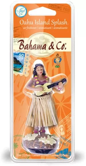 Bahama Hula Girl Oahu Island Splash Air Freshener