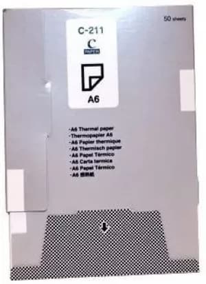 Brother C211S A6 Thermal Printer Paper