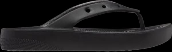 Crocs Women Classic Platform Flips Black 7