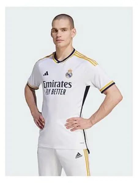 adidas Real Madrid Home Shirt 2023 2024 Adults - Size L