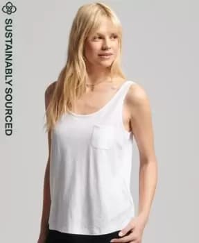 Superdry Organic Cotton Studios Pocket Tank Top