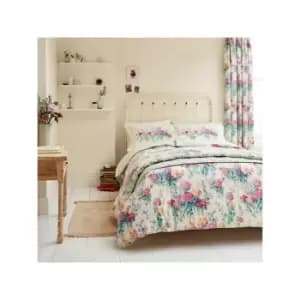Sanderson - Options Sweet Williams Duvet Cover Set King Size Peacock