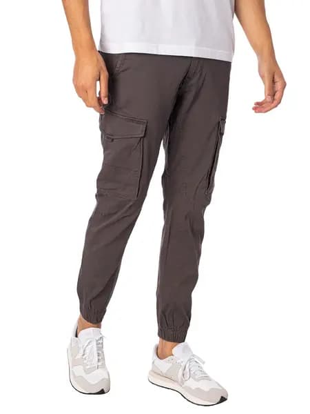 Jack & Jones Charcoal / Asphalt Paul Flake Akm 542 Cargo Pants Charcoal Male 30R 90801UK