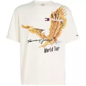 Tommy Jeans Tjm Skt Vintage Eagle Tee - White