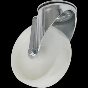Sealey Bolt Hole Swivel Castor White 125mm