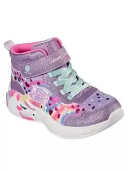 Skechers Unicorn Dreams Boot, Multi, Size 13 Younger