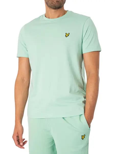 Lyle & Scott Plain T-Shirt Turquoise Shadow S