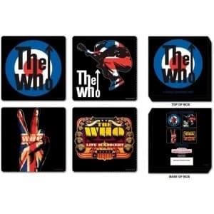 The Who - Mixed Coaster Set