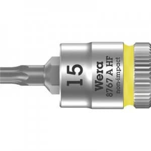 Wera 8767 A 05003363001 Star Bit T 15 1/4 (6.3 mm)