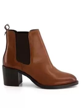 Dune Pembly Chelsea Boots Female Tan UK Size 4