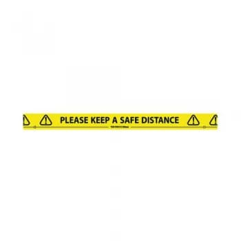 Social Distancing Floor Tape Roll 33m x 48mm 4833YB