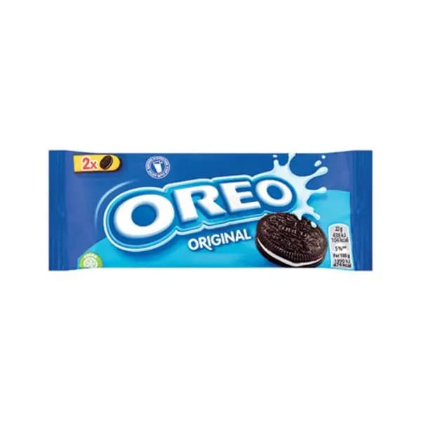 Kraft Oreo Mini Biscuits Chocolate-Flavoured Sandwich with White Filling Twin Pack Pack of 24