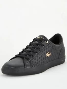Lacoste Lerond 120 Trainer - Black Gold
