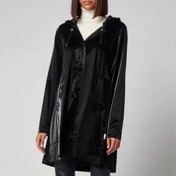 Rains A-Line Jacket - Velvet Black - S/M
