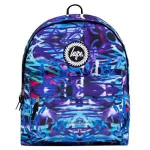 Hype Graffiti Backpack (One Size) (Blue/Black)