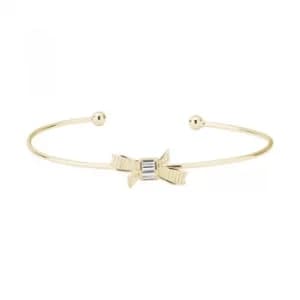 Ted Baker Ladies Decimaa Mini Ribbon Bow Ultra Fine Cuff
