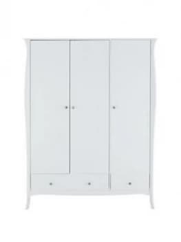 Baroque 3 Door, 2 Drawer Wardrobe
