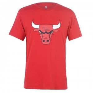 NBA Logo T Shirt Mens - Bulls