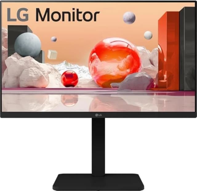 LG 24BA450 24 IPS Full HD 100Hz Monitor 24BA450-B.AEKQ Black