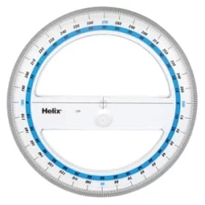 Helix L09010 Protractor 360 Degree 150mm