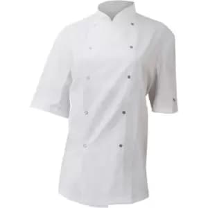 Dennys AFD Mens Chefs Jacket / Chefswear (3XL) (White) - White