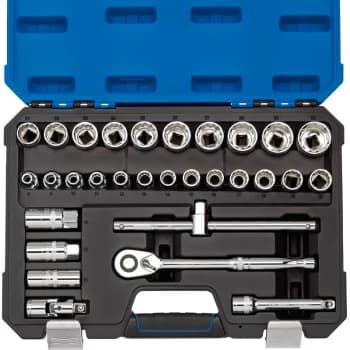 Draper 1/2" Sq. Dr. Metric Socket Set (30 Piece) 16466