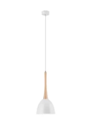 Tulip Dome Pendant Ceiling Lights White, 1x E27