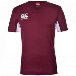 Canterbury Challenge Mens Shirt - Maroon/White
