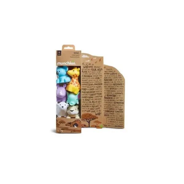 Unknown Munchkin WildLove Baby Bath Toy Squirts Baby Bathing 330g Multi 84041099000