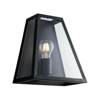 Fan Europe Lighting - Fan Europe Lexington - Flush Wall Lantern, Black, Transparent, E27