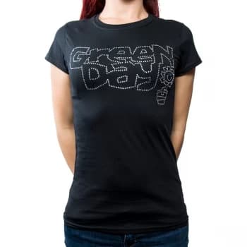 Green Day - Flower Pot Womens X-Large T-Shirt - Black