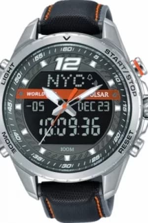 Mens Pulsar Sports Chronograph Watch PZ4029X1