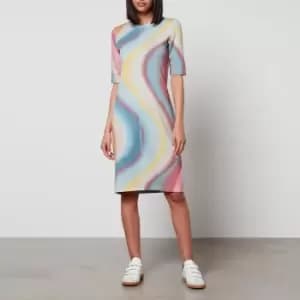 Paul Smith Printed Stretch-Jersey Dress - M