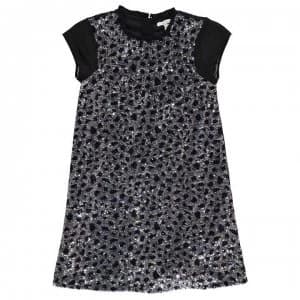 French Connection Leo AOP Dress - Black