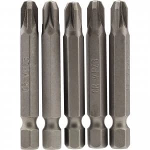 Draper Pozi Screwdriver Bit PZ3 50mm Pack of 5