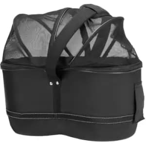 Rear Bicycle Basket for Pets 29x42x48cm Black Trixie Black