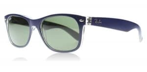 Ray-Ban RB2132 Sunglasses Matte Blue 6188 55mm