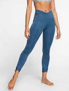 Nike Yoga Wrap Legging - Valerian Blue